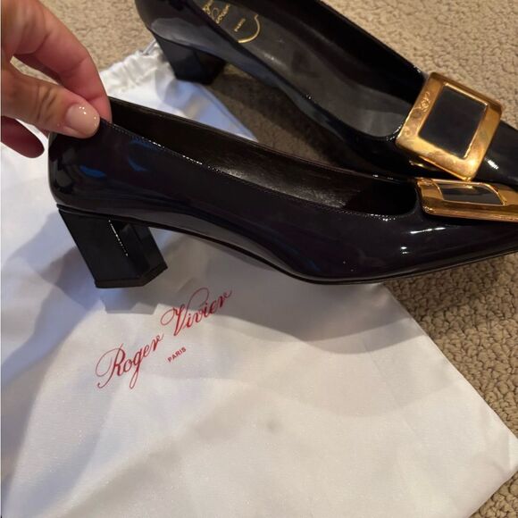 Roger Vivier Trompette Pumps in leather size 38 - Picture 6 of 7